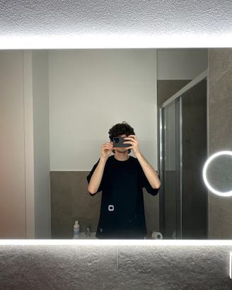 Specchio led touch con zoom ROTTO