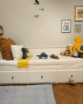 VENDUTA - IKEA HEMNES Letto Divano 2 Materassi