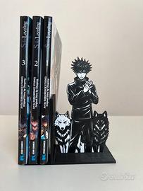 Fermalibro Megumi Jujutsu Kaisen con Lupi