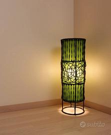 lampade in rattan