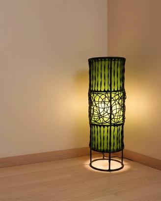 lampade in rattan