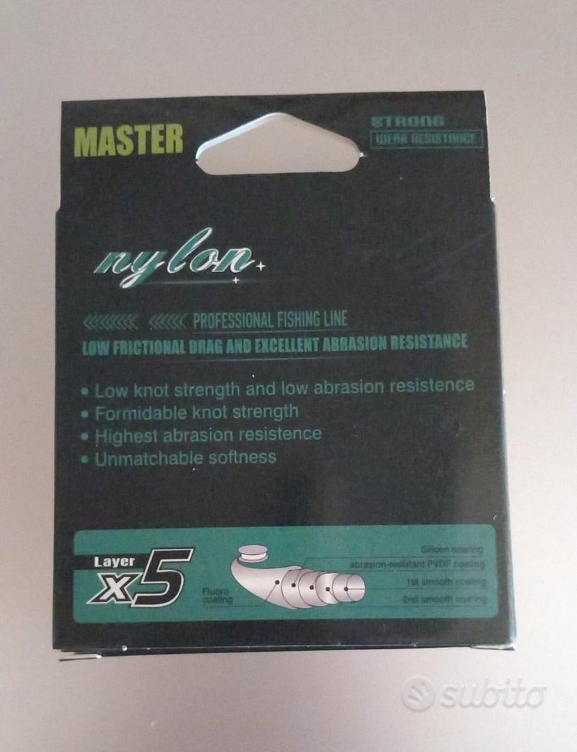 Filo in nylon da pesca trasparente 0.165 mm - Sports In vendita a Bari