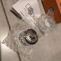 Cover perno ruota anteriore Harley Fatboy skull