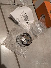 Cover perno ruota anteriore Harley Fatboy skull