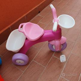 Triciclo rosa Minnie per bimba 1-3 anni