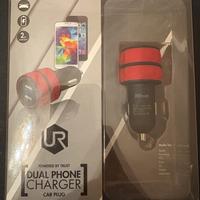 Caricabatteria USB da auto