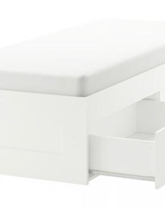 Struttura letto con cassetti BRIMNES Ikea 90x200