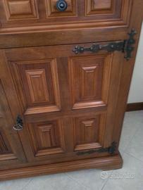 credenza doppia stile spagnolo 