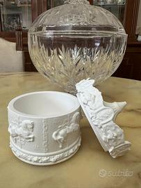 portagioie a giostra in ceramica 