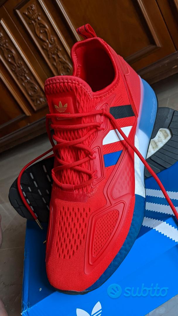 Adidas ZX 2K boost rosse Abbigliamento e Accessori In vendita a Bergamo
