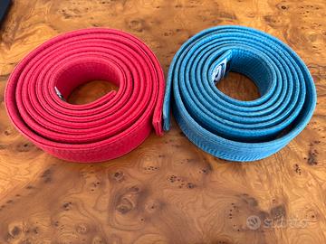 ARAWAZA - CINTURE KARATE BLU-ROSSO