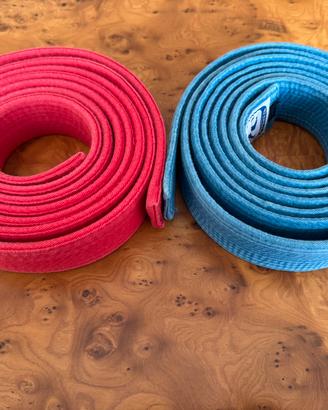 ARAWAZA - CINTURE KARATE BLU-ROSSO