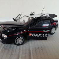 Modello auto alfa romeo 156 carabinieri no burago
