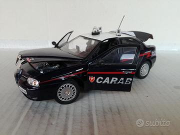 Modello auto alfa romeo 156 carabinieri no burago