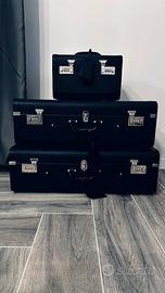 PRADA - set valigie da viaggio in pelle