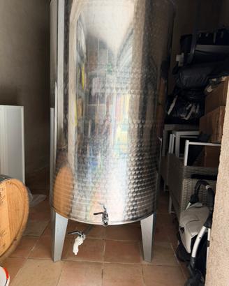Serbatoio acciaio inox Cordivari lt. 1000