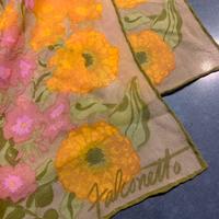 KEN SCOTT FALCONETTO: sciarpa foulard  vintage