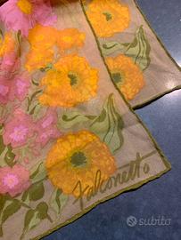 KEN SCOTT FALCONETTO: sciarpa foulard  vintage