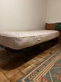 letto singolo + materasso
