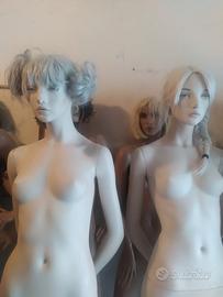 Manichino donna modello realistico wuindoor 