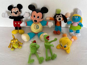 PELUCHES - SOGGETTI VINTAGE ASSORTITI