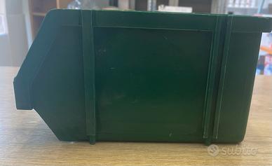 Contenitore sovrapponibile Mobil Plastic 3k- Verde