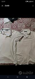 Lotto 4 polo uomo tg. L cotton&silk