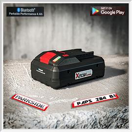 Parkside Batteria 20 Volt Smart 4 Ah  PAPS 204 B1
