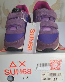 SCARPE GINNASTICA SUN 68 COLORE VIOLA
