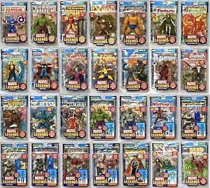 Marvel legends action figures toy biz hasbro