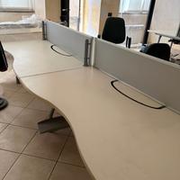 SCRIVANIA N. 4 POSTI DI LAVORO DITTA SACEA