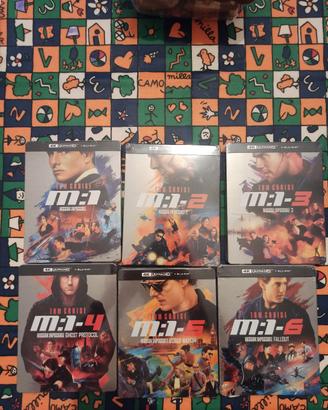 mission impossible 1-6 steelbook 4k 