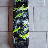 Skateboard Wolf mid500 + Protezioni