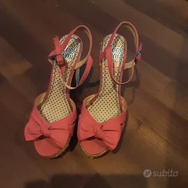 sandali rossi da donna