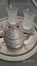 set da te turco in silver