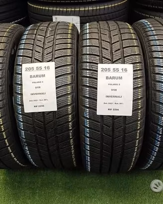 4 gomme 205 55 16 BARUM INV RIF2296