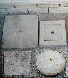 Chiusini copri pozzetti in cemento armato