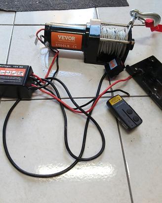 verricello 12 volt 3000 libbre 