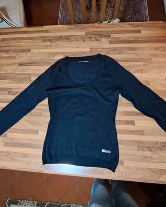 Maglia Gaudì nera attillata
