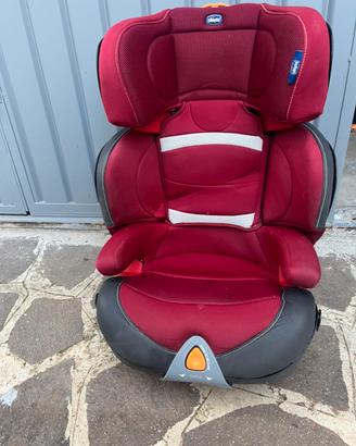 Seggiolino isofix Chicco -15-36 kg rosso