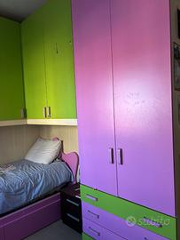 Cameretta  completa di letto e materasso