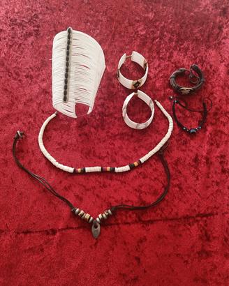 Bracciali e collane africane