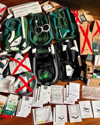 Fuori tutto! Pezzi Vorwerk originali accumulati!