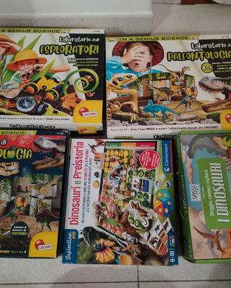 lotto 5 giochi in scatola bambini