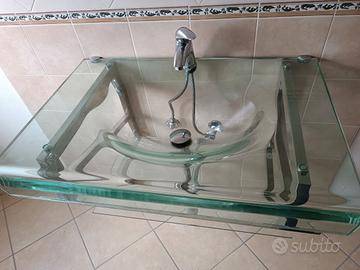 copia di lavandini in vetro,