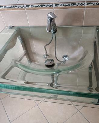 copia di lavandini in vetro,