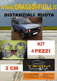 Kit 4 Distanziali For Ruota Land Range Rover 1970