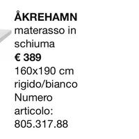 Materasso matrimoniale