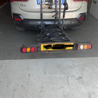 Porta bici gancio traino