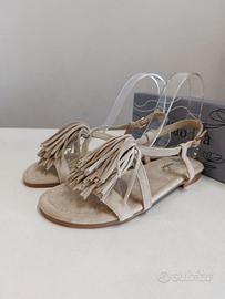 Sandali beige donna n 38